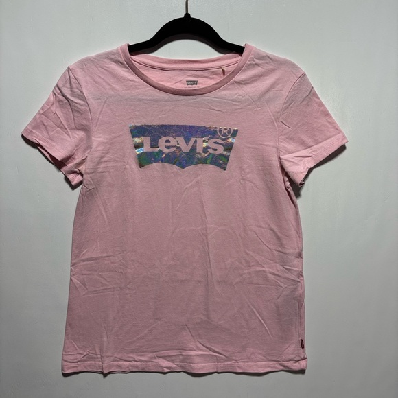 Levi's Light Pink Tee - Picture 1 of 4